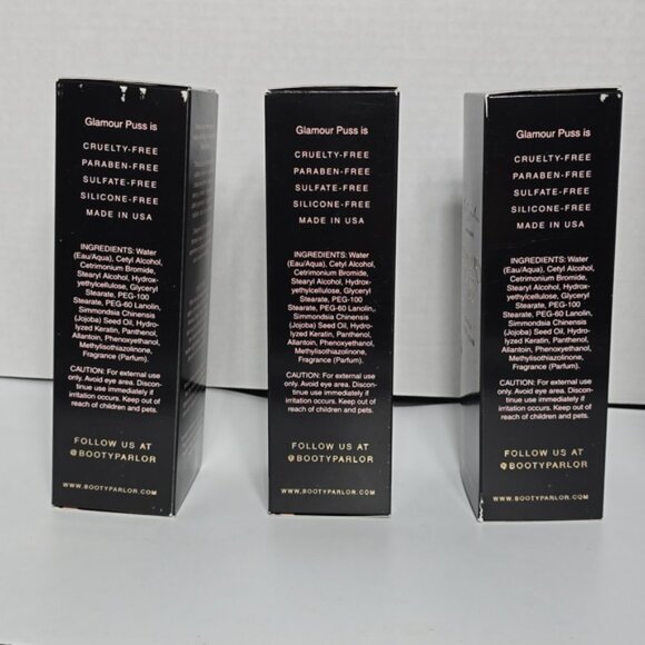 ONE BOX - NIB Glamour Puss Intimate Shave Cream - Black Pump Bottle - 8 OZ - Picture 10 of 13